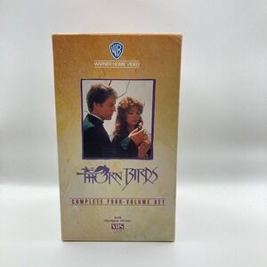 The Thorn Birds VHS Complete Mini-Series 4 Tape Box Set 1983 Warner Home Video